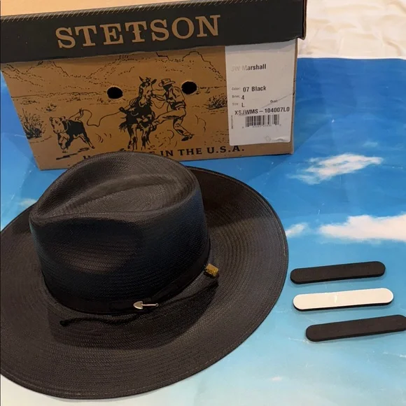 Stetson Classic Black Men's Hat - Picture 2 of 9